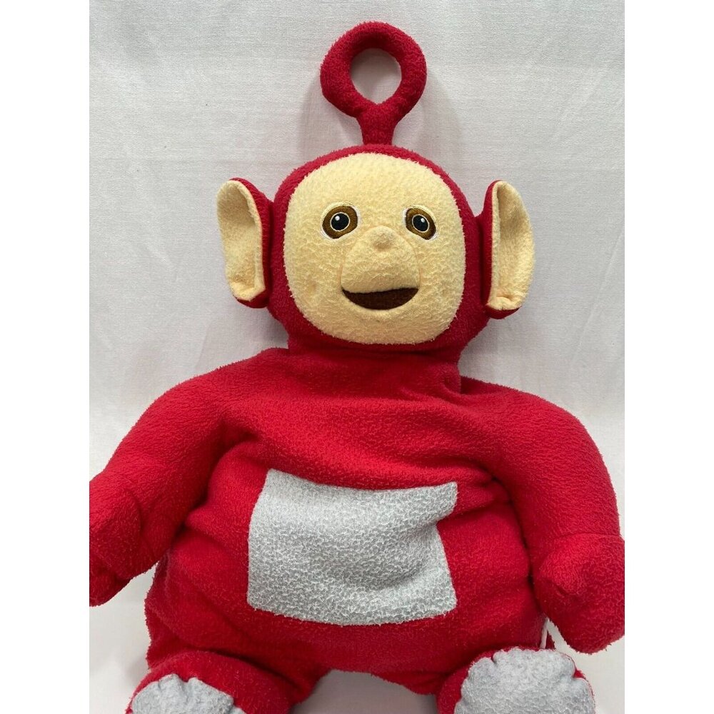 JUMBO TELETUBBIES PO STUFFED PLUSH PILLOW CUDDLE 34" RARE VINTAGE ORIGINAL HUGS